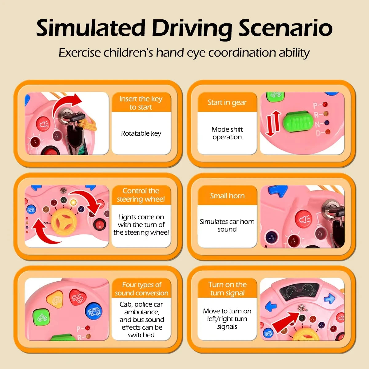 Busy Board Montessori avec interrupteurs et lumières LED / Jouet sensoriel portable / Puzzle électrique éducatif / Pour tout-petits / Idée cadeau