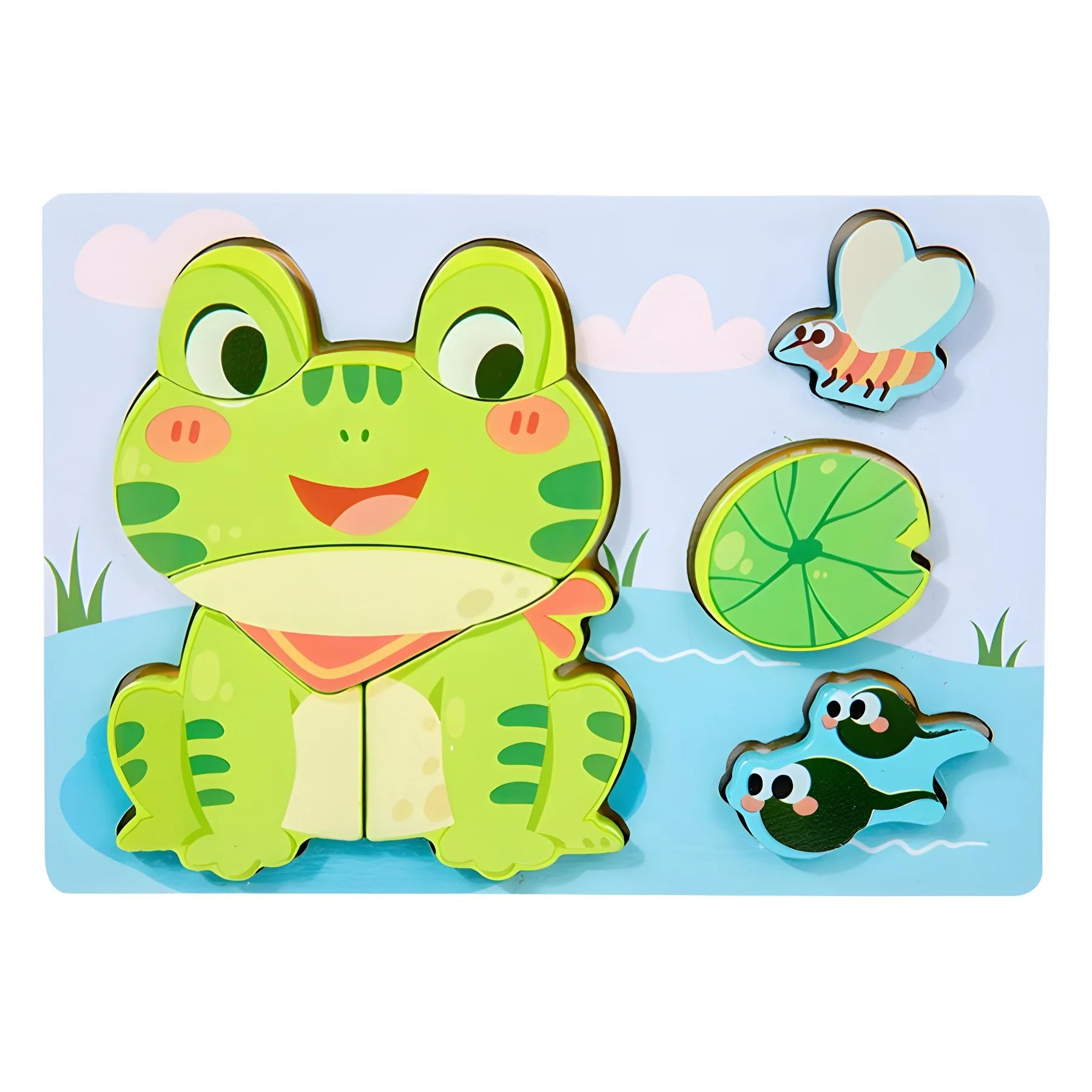 Puzzles en bois Montessori pour tout-petits / Jouets Montessori pour enfants de 2 à 5 ans / Puzzle éducatif 3D dinosaures - easyfycontrol