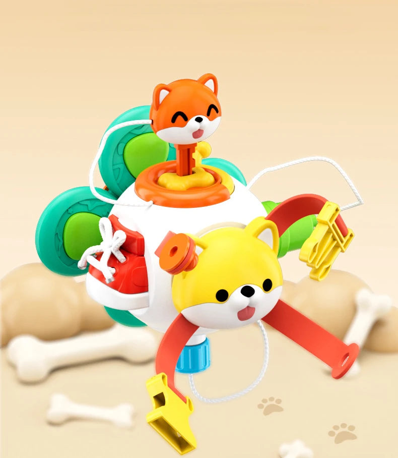 Cube de planche occupée pour bébé, jouets sensoriels Montessori pour tout-petits, activités d'apprentissage éducatives, jouet de voyage, boîte de verrouillage, motricité Fine